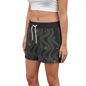 Certified The Wave Blk Women's Shorts