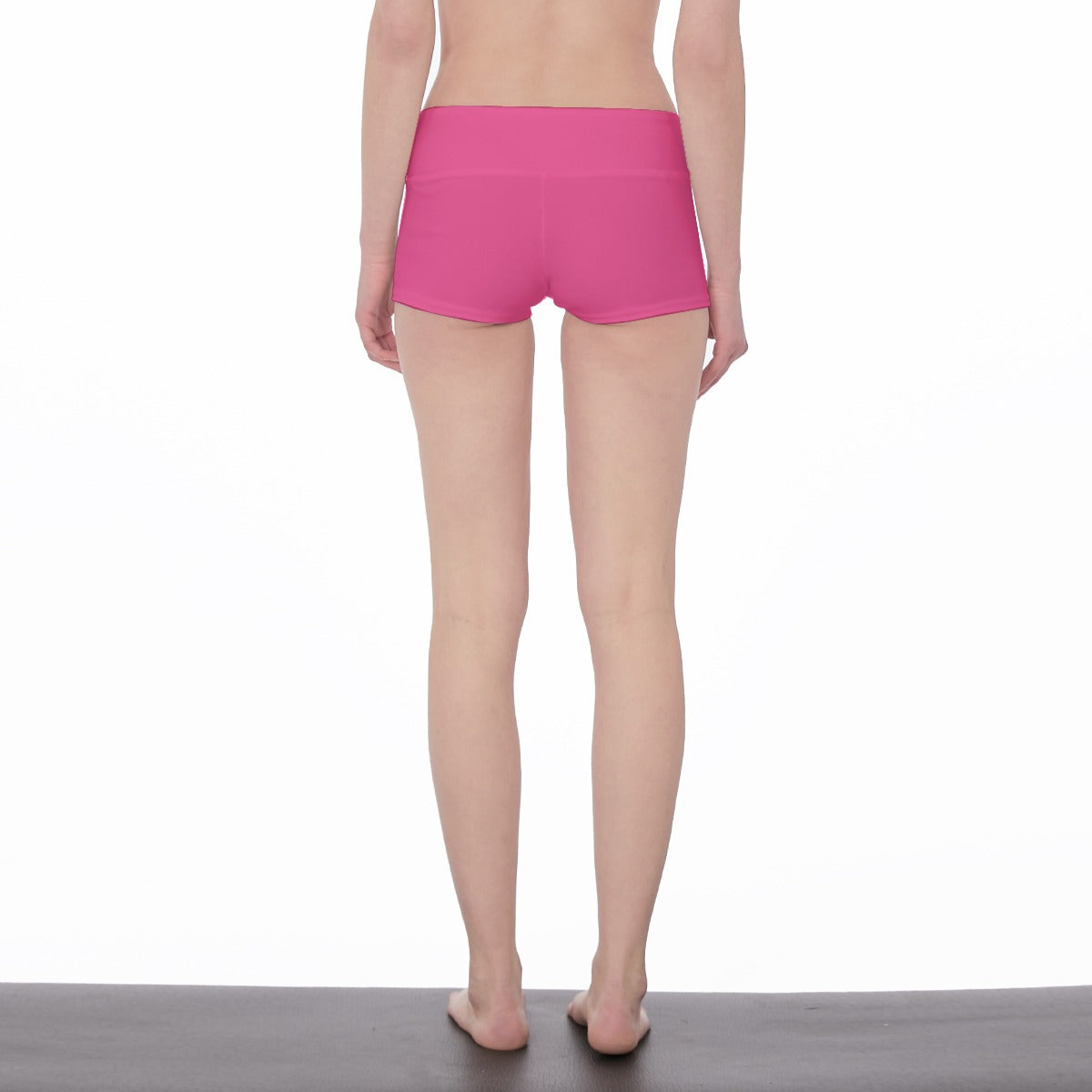 Certified Simple Logo Pink Women's Yoga Shorts