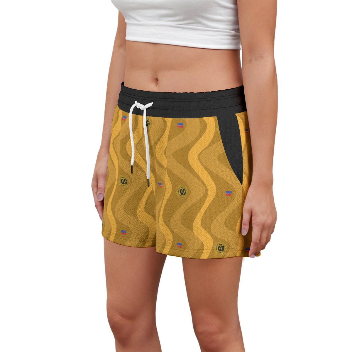 Certified The Wave Brwn Women's Shorts