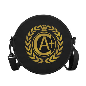 Certified Large Logo Round Satchel Bags