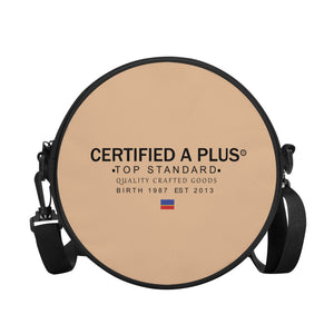 Certified Plain Jane Nude Round Satchel Bags