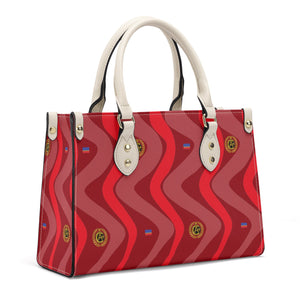 Certified The Wave Red Luxury Women Handbag