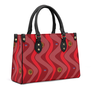 Certified The Wave Red Luxury Women Handbag