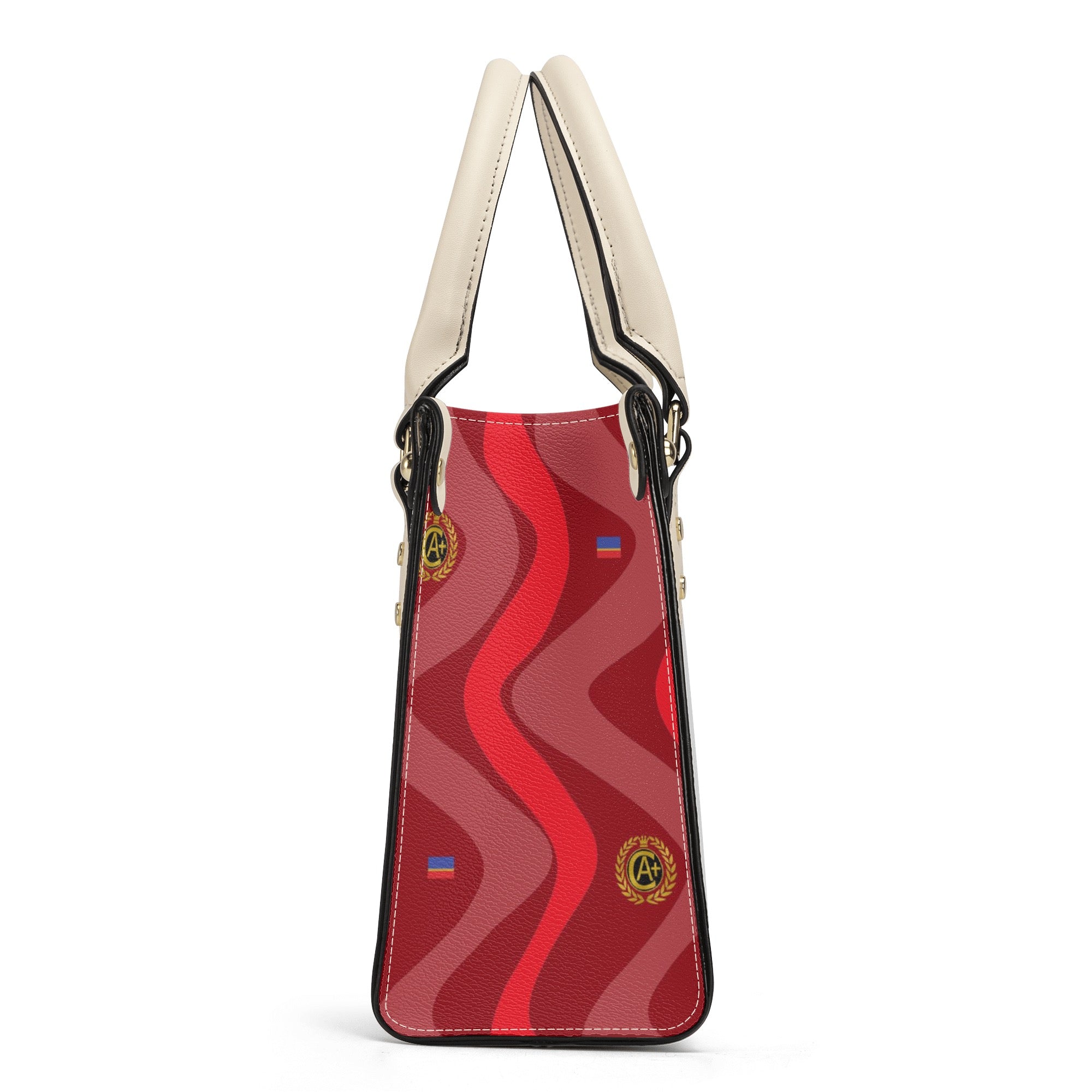 Certified The Wave Red Luxury Women Handbag