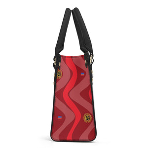 Certified The Wave Red Luxury Women Handbag