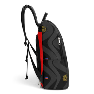 Certified A plus  anti theft travel Backpack Blk Wave