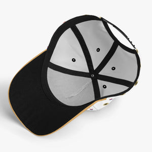 Certified wreaths & Flags  monogram print Cap Wht