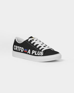 CERTIFIED AD BLACK Leather Sneaker