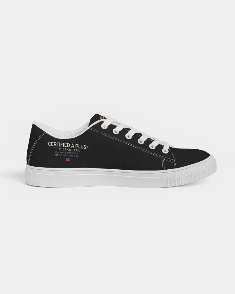 CERTIFIED AD BLACK Leather Sneaker