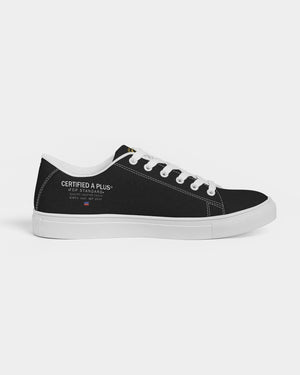 CERTIFIED AD BLACK Leather Sneaker