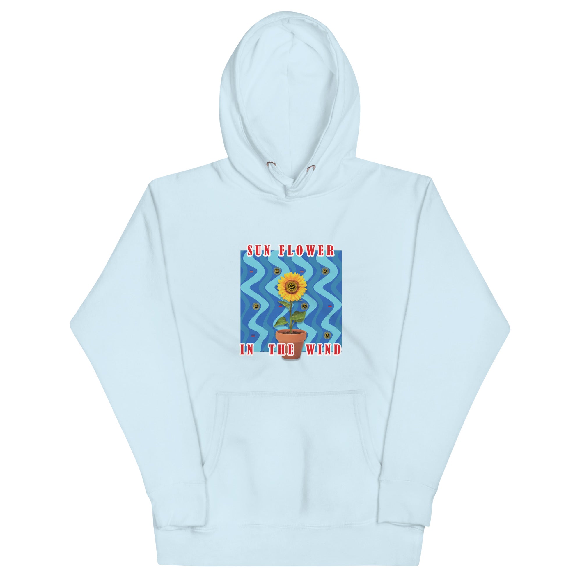 Certified Sunflower In The Wind Unisex Hoodie