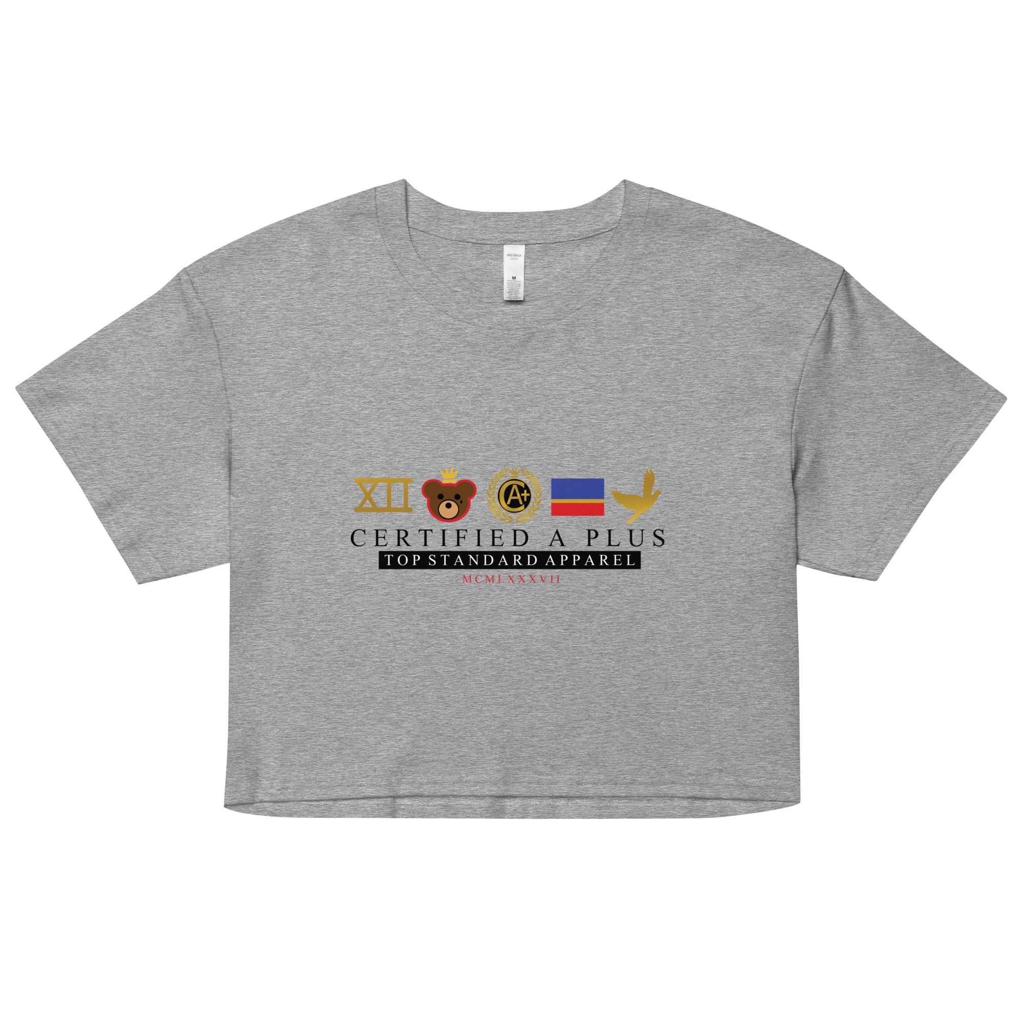 certified the brand Women’s crop top
