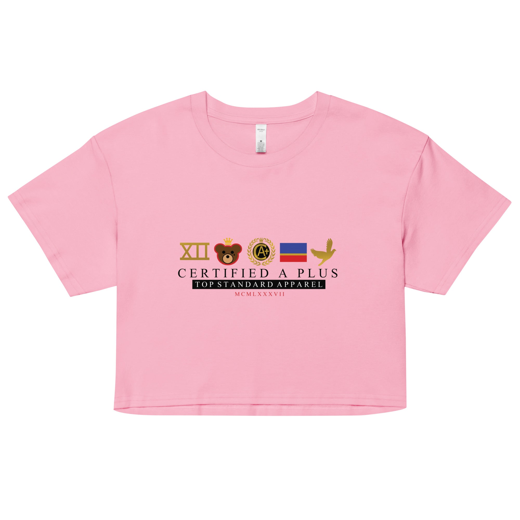certified the brand Women’s crop top