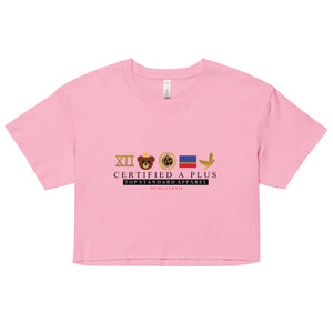 certified the brand Women’s crop top