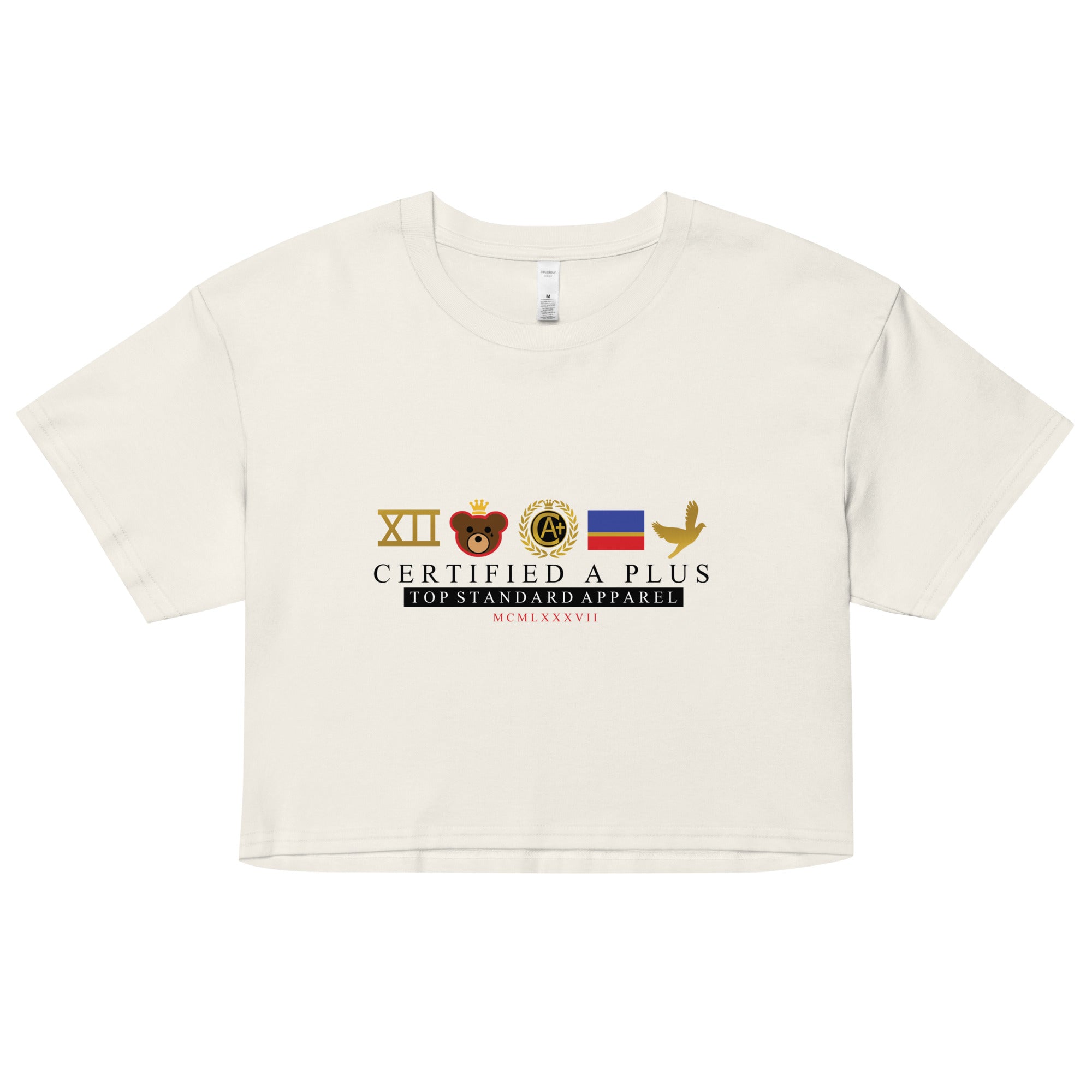certified the brand Women’s crop top