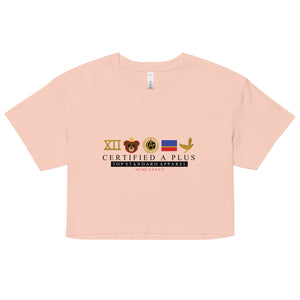 certified the brand Women’s crop top