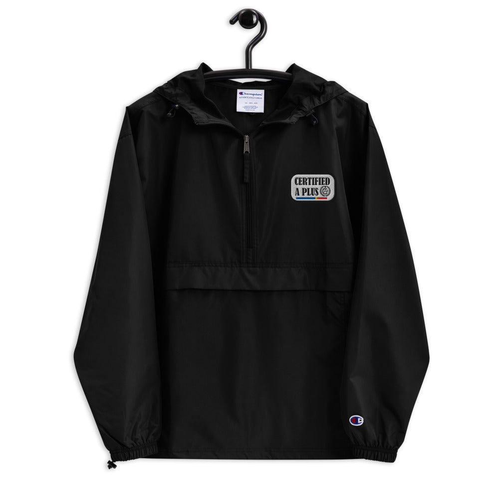 Certified X Champion Trucker Tag Packable Jacket