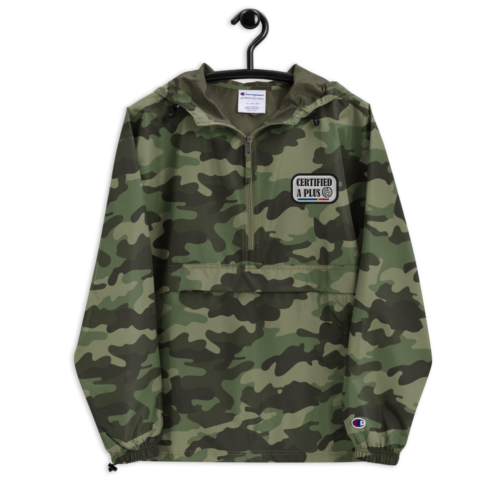 Certified X Champion Trucker Tag Packable Jacket
