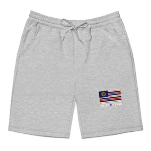 Certified My America Men's fleece shorts
