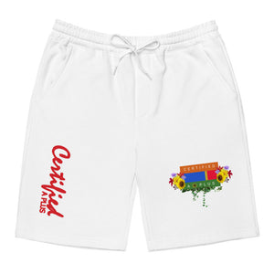 Certified Tropical Paradise Men's fleece shorts