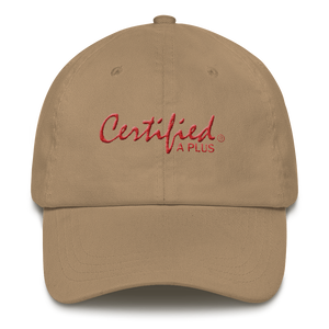 Signature (Red) Dad hat
