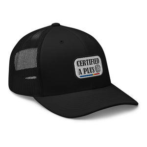 Certified A Plus Trucker Tag Cap