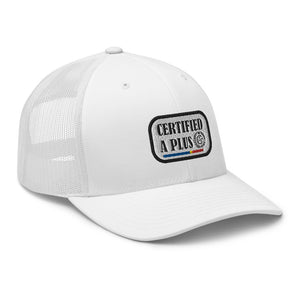 Certified A Plus Trucker Tag Cap