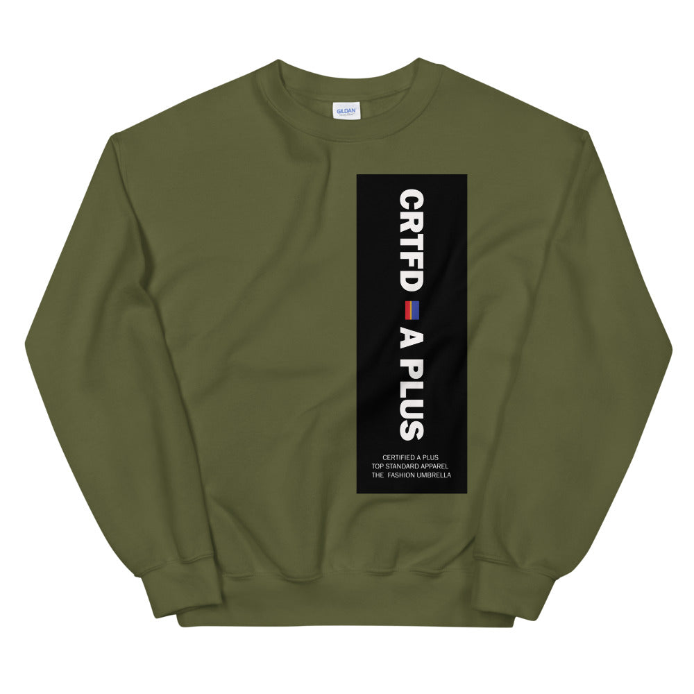 Certified Blk Strip Unisex Sweatshirt