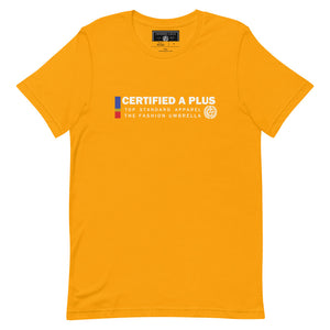 Certified simple unisex t-shirt