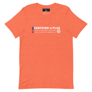 Certified simple unisex t-shirt