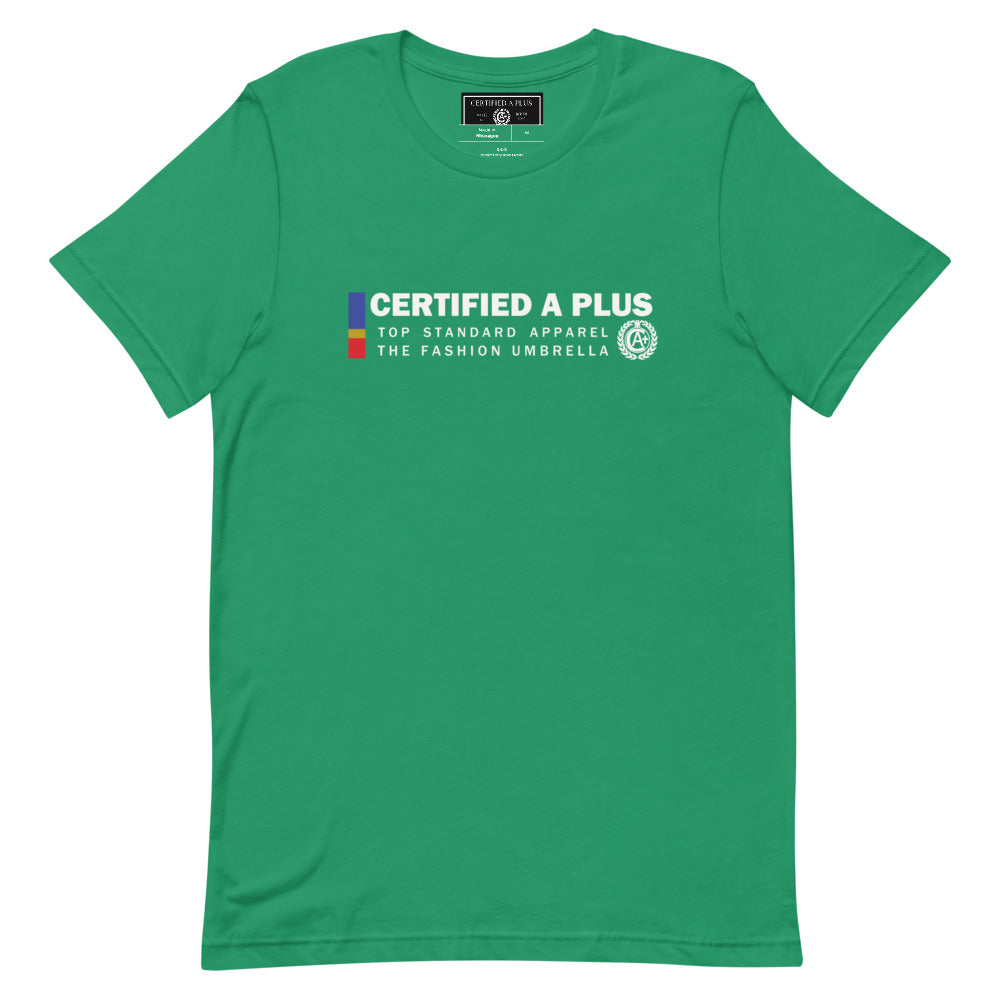Certified simple unisex t-shirt