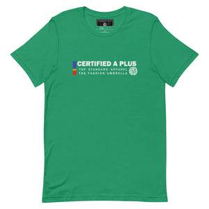 Certified simple unisex t-shirt