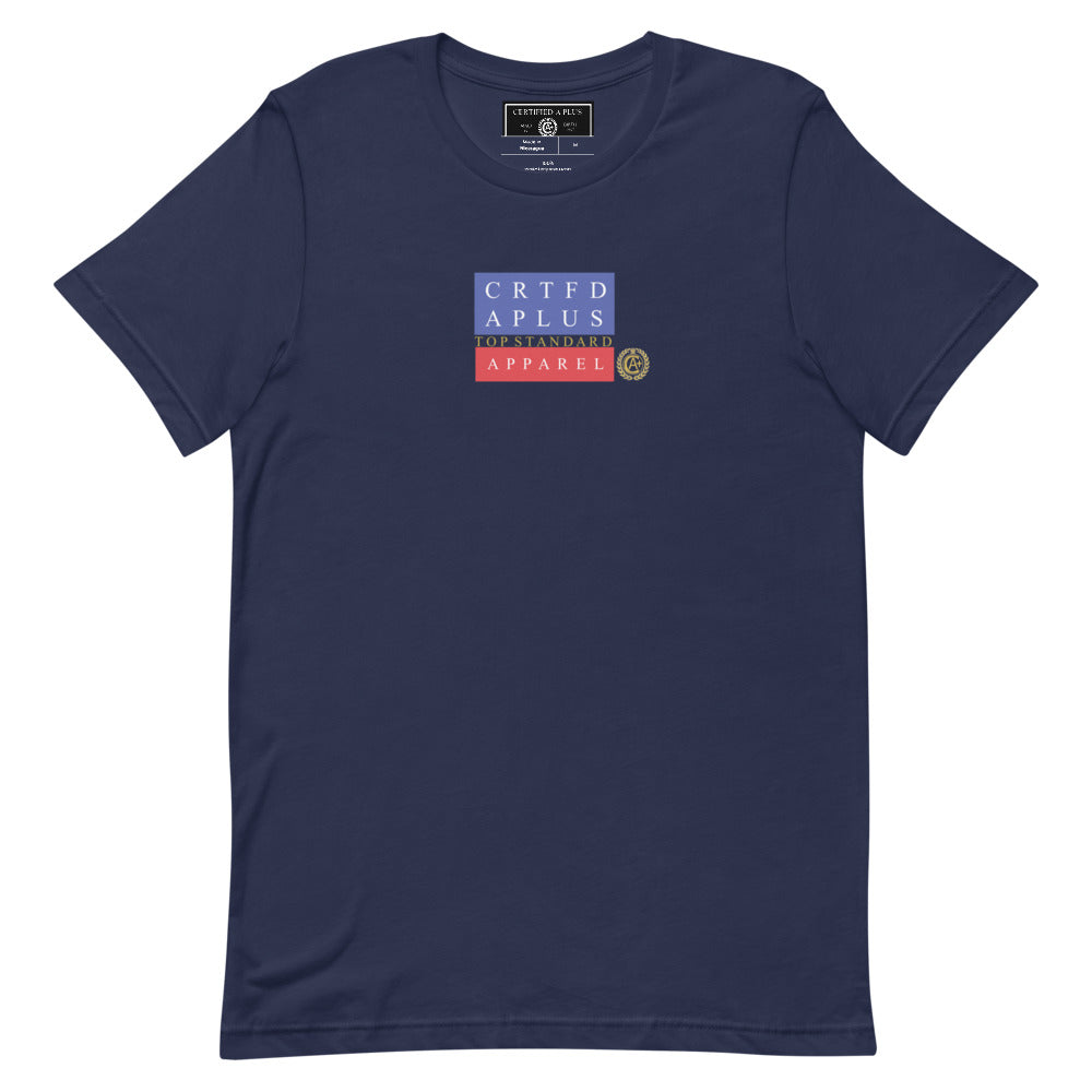 Certified Flag Box unisex t-shirt