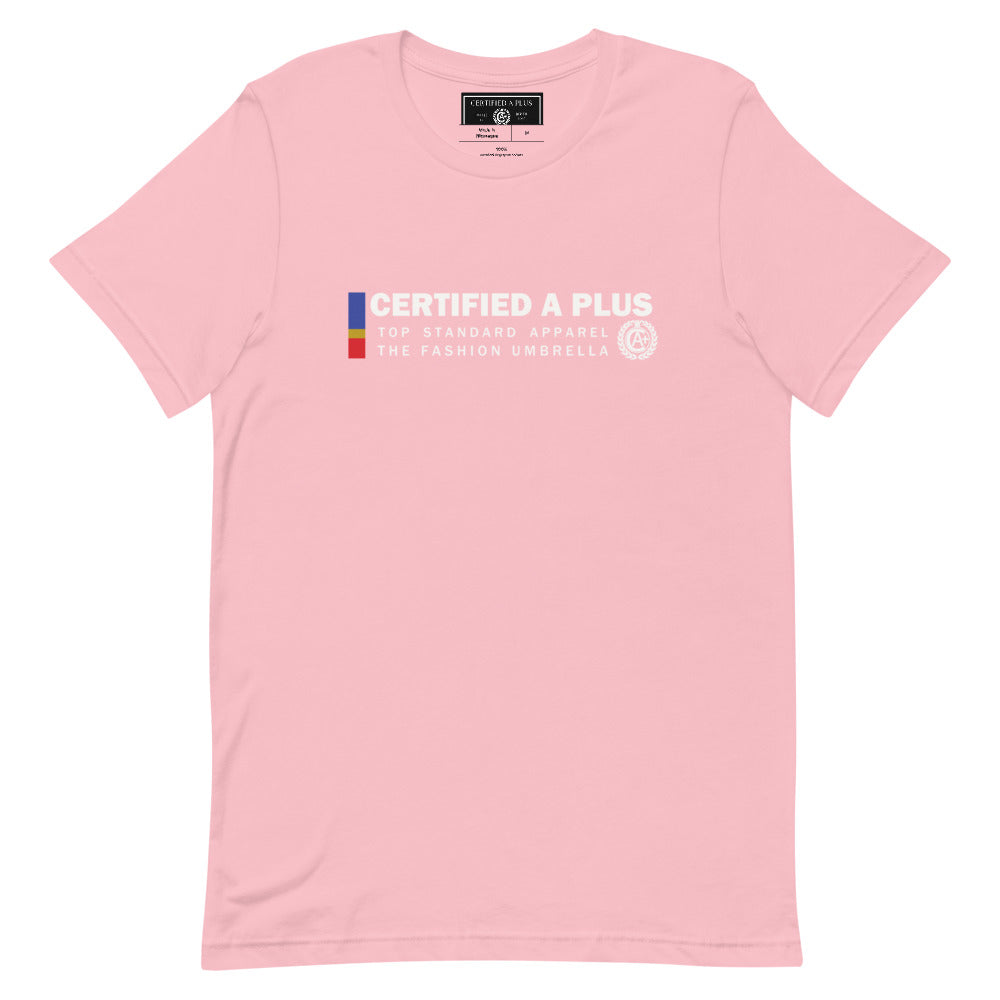 Certified simple unisex t-shirt