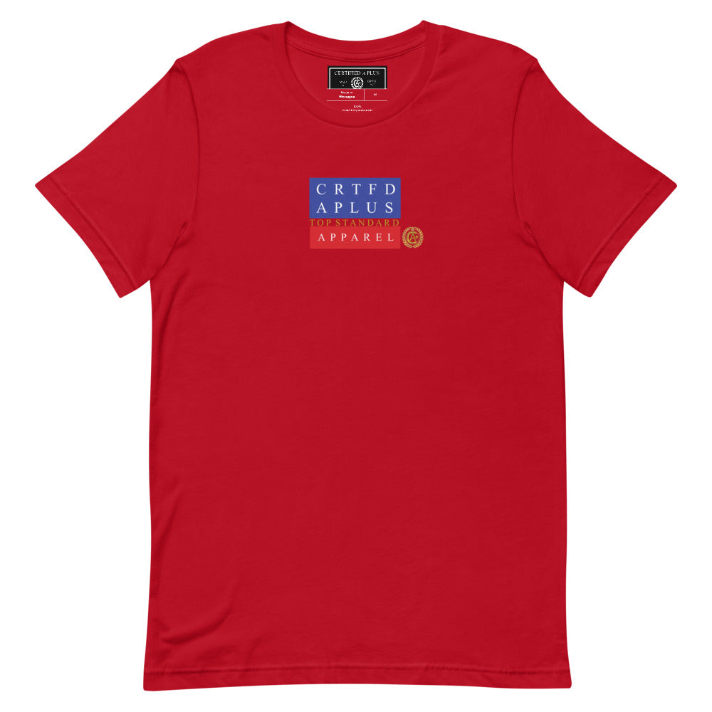 Certified Flag Box unisex t-shirt
