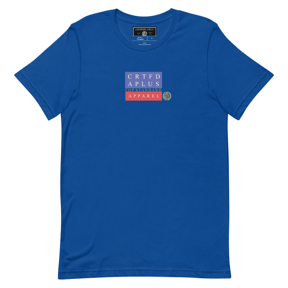 Certified Flag Box unisex t-shirt